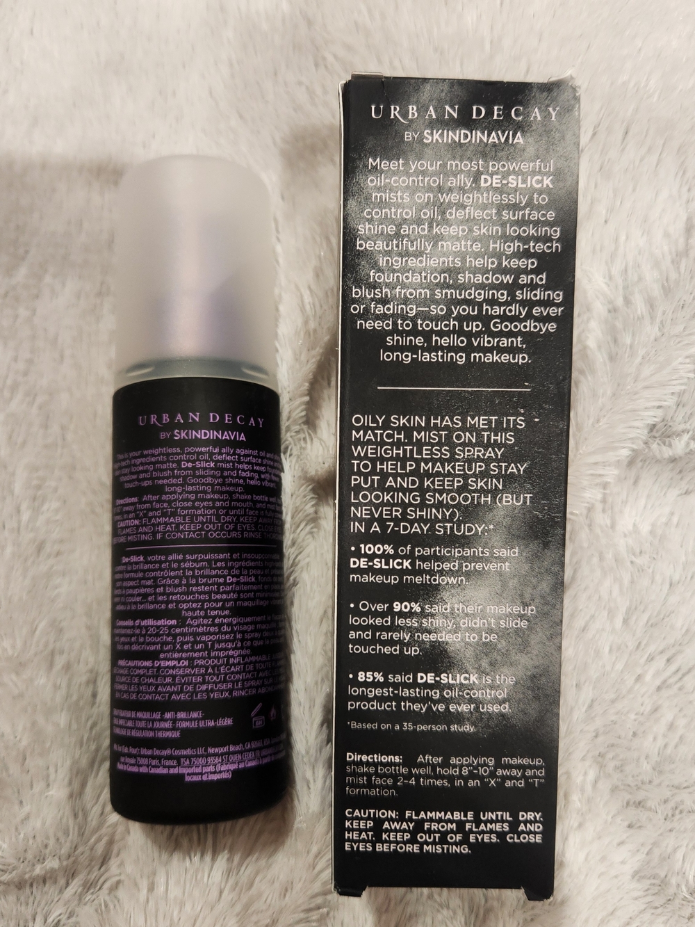 FULL SIZE Urban Decay De-Slick Oil Control Makeup Setting Spray - Picture 2 of 3